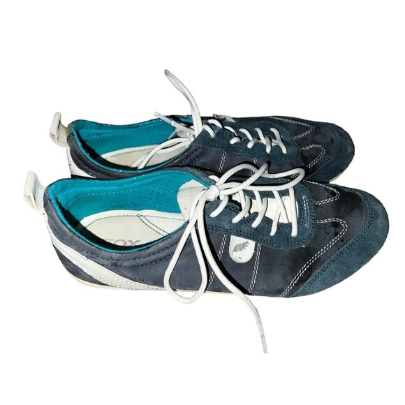 Geox Respira D3209A Leather Athletic Running Flat Sneakers Sz 37 EU (6.5 US) Wom - Picture 5 of 12